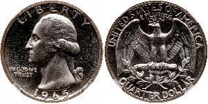 25 Cent / 1/4 Dollar États-Unis d