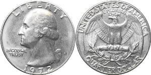 25 Cent / 1/4 Dollar États-Unis d
