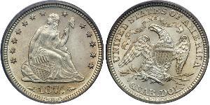 25 Cent / 1/4 Dollar États-Unis d