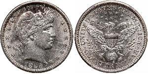 25 Cent / 1/4 Dollar États-Unis d