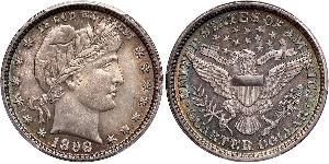 25 Cent / 1/4 Dollar États-Unis d