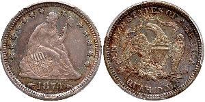 25 Cent / 1/4 Dollar États-Unis d