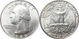 25 Cent / 1/4 Dollar États-Unis d