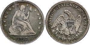 25 Cent / 1/4 Dollar États-Unis d