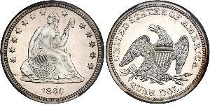 25 Cent / 1/4 Dollar États-Unis d
