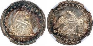 25 Cent / 1/4 Dollar États-Unis d