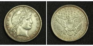 25 Cent / 1/4 Dollar États-Unis d