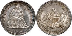 25 Cent / 1/4 Dollar États-Unis d