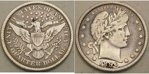 25 Cent / 1/4 Dollar États-Unis d
