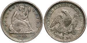 25 Cent / 1/4 Dollar États-Unis d