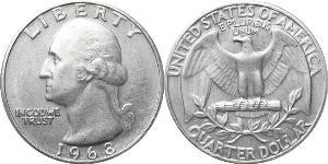25 Cent / 1/4 Dollar États-Unis d