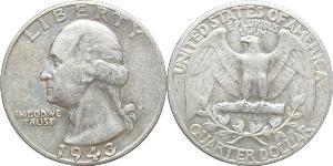 25 Cent / 1/4 Dollar États-Unis d