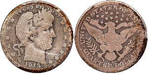 25 Cent / 1/4 Dollar États-Unis d