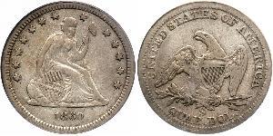 25 Cent / 1/4 Dollar États-Unis d
