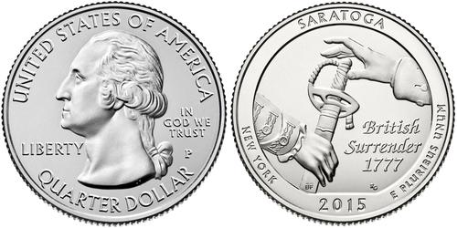 25 Cent / 1/4 Dollar Vereinigten Staaten von Amerika (1776 - ) Kupfer/Nickel George Washington
