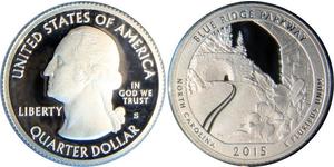 25 Cent / 1/4 Dollar Vereinigten Staaten von Amerika (1776 - ) Silber George Washington