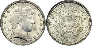 25 Cent / 1/4 Dollar Vereinigten Staaten von Amerika (1776 - ) Silber/Kupfer 