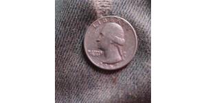 25 Cent / 1/4 Dollar 美利堅合眾國 (1776 - ) 銀/銅 乔治·华盛顿