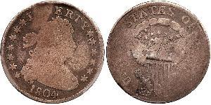 25 Cent / 1/4 Dólar Estados Unidos de América (1776 - ) Cobre/Plata 