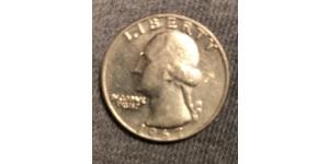 25 Cent / 1/4 Dólar Estados Unidos de América (1776 - ) Cobre/Plata George Washington