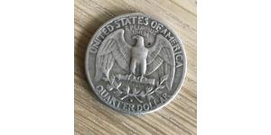 25 Cent / 1/4 Dólar Estados Unidos de América (1776 - ) Cobre/Plata George Washington