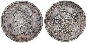 25 Cent / 1/4 Dólar Estados Unidos de América (1776 - ) Plata 