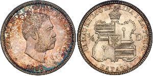 25 Cent / 1/4 Dólar Estados Unidos de América (1776 - ) Plata 