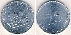 25 Centavo Cuba (1898 - ) Alluminio 