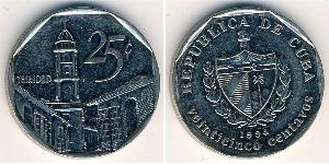 25 Centavo Cuba (1898 - ) Cuivre/Nickel 