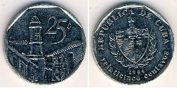 25 Centavo Cuba (1898 - ) Rame/Nichel 