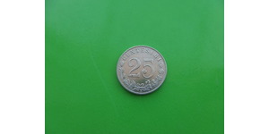 25 Centesimo Kingdom of Italy (1861-1946) Argent Victor-Emmanuel III d