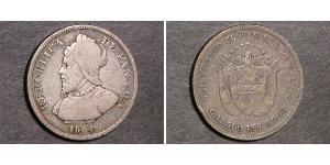 25 Centesimo Panama Argent 