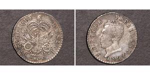 25 Centime Haïti (1804 - ) Argent 