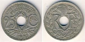 25 Centime Troisième République (1870-1940)  Cuivre/Nickel 