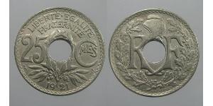 25 Centime Tercera República Francesa (1870-1940)  Níquel/Cobre 