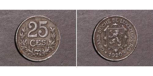 25 Centime Lussemburgo  