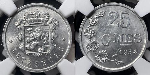 25 Centime Luxembourg (pays)  