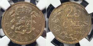 25 Centime Luxemburgo  