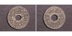 25 Centime Französisch-Marokko (1912 - 1956) / Marokko  Mulai Yusuf (1882 - 1927) 