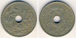 25 Centime 比利时 镍/銅 