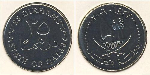 25 Dirham Qatar (1878 - )  