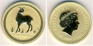 25 Dollar Australie (1939 - ) Or 