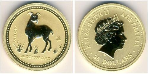 25 Dollar Australie (1939 - ) Or 
