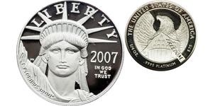 25 Dollar Vereinigten Staaten von Amerika (1776 - ) Platin 