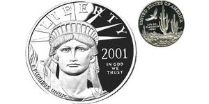 25 Dollar Vereinigten Staaten von Amerika (1776 - ) Platin 