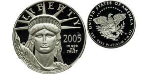 25 Dollar Vereinigten Staaten von Amerika (1776 - ) Platin 
