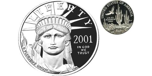 25 Dollar Vereinigten Staaten von Amerika (1776 - ) Platin 