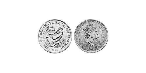 25 Dollar Australia (1939 - ) Platinum Elizabeth II (1926-2022)