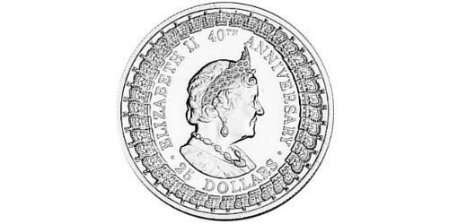 25 Dollar Australia (1939 - ) Silver 