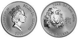25 Dollar Solomon Islands (1978 - ) Silver 